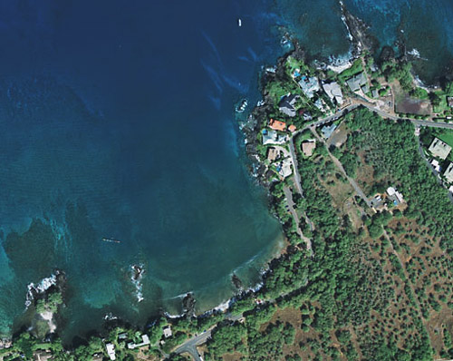 Makena Landing aerial photo