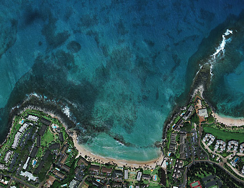 Napili Bay aerial photo